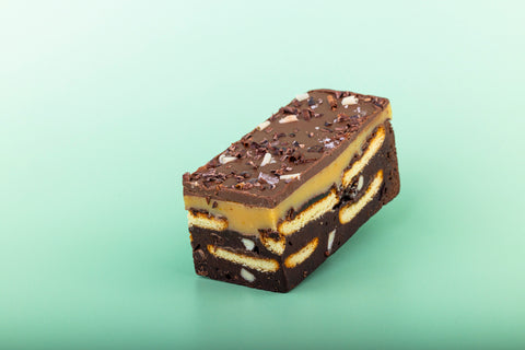 Jaffa Cake Millionaire Brownie