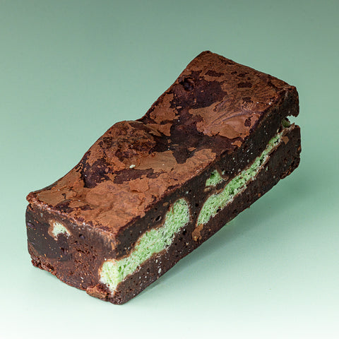 Mint Overload Slutty Brownie