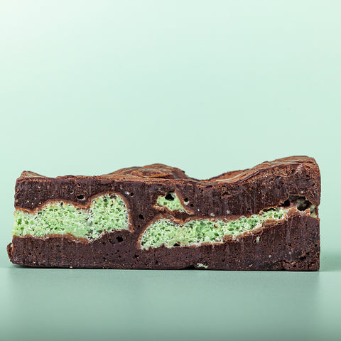 Mint Overload Slutty Brownie